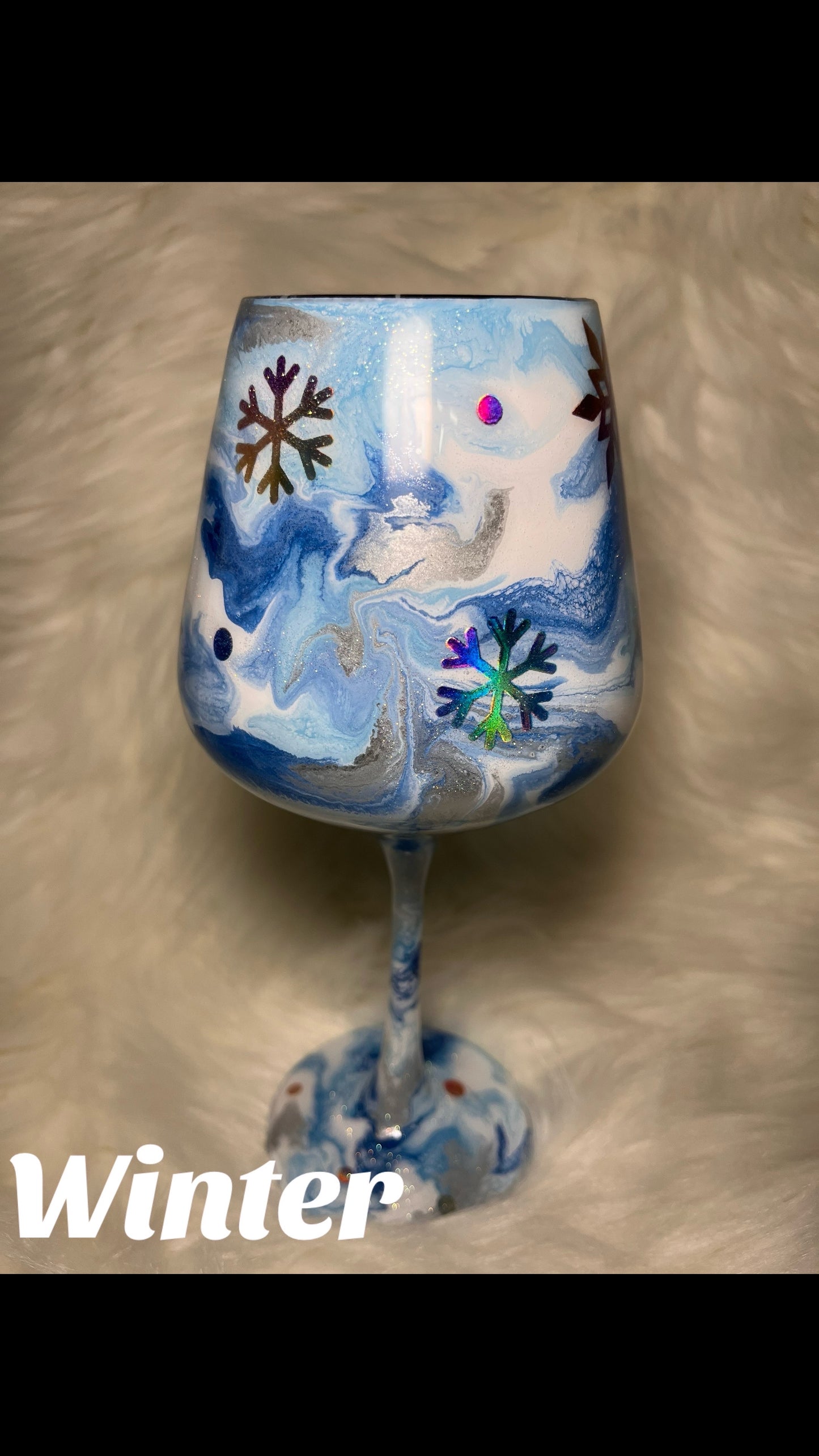 Four Seasons wine glass set