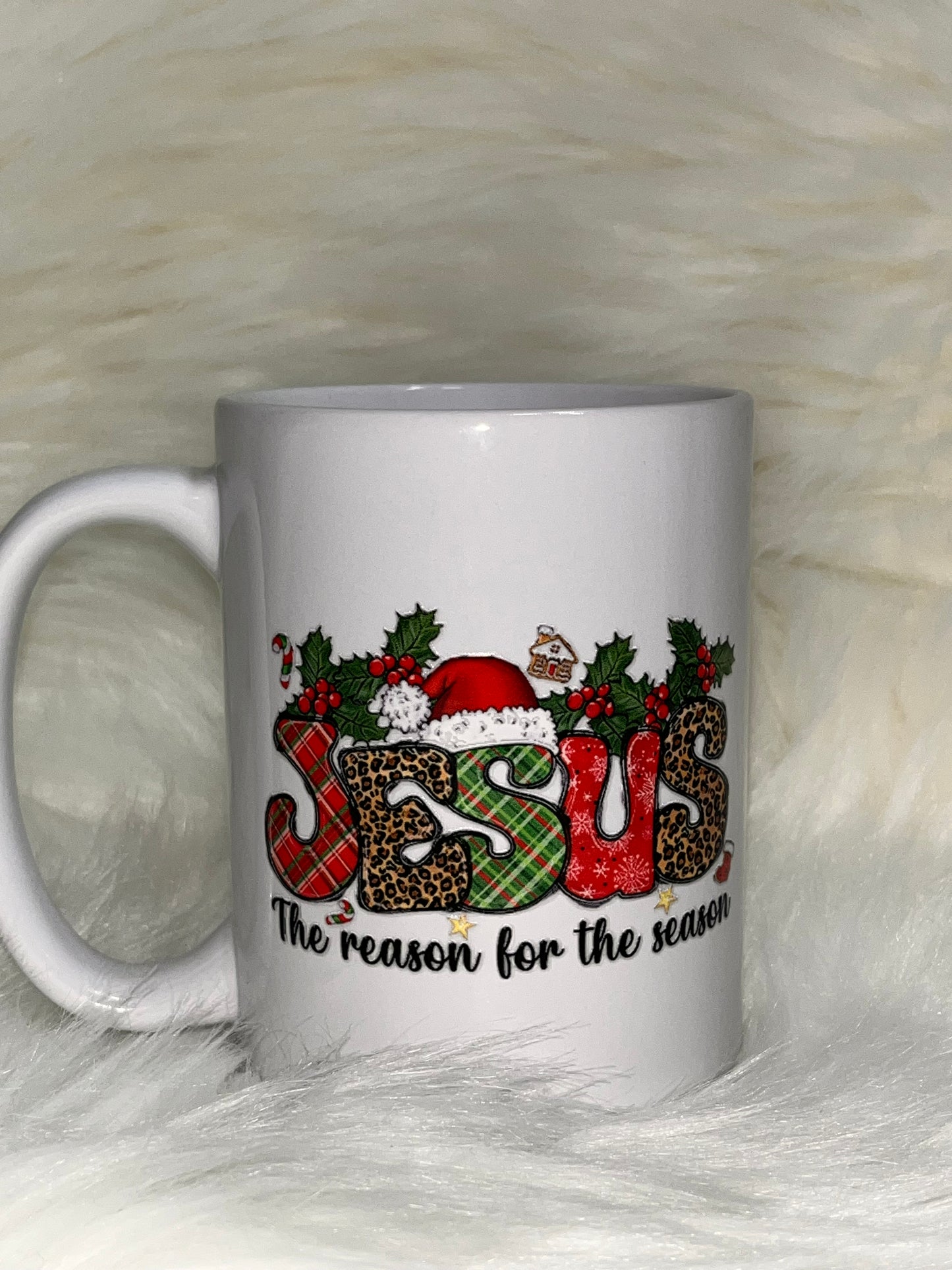 Jesus is the reason 15oz mug