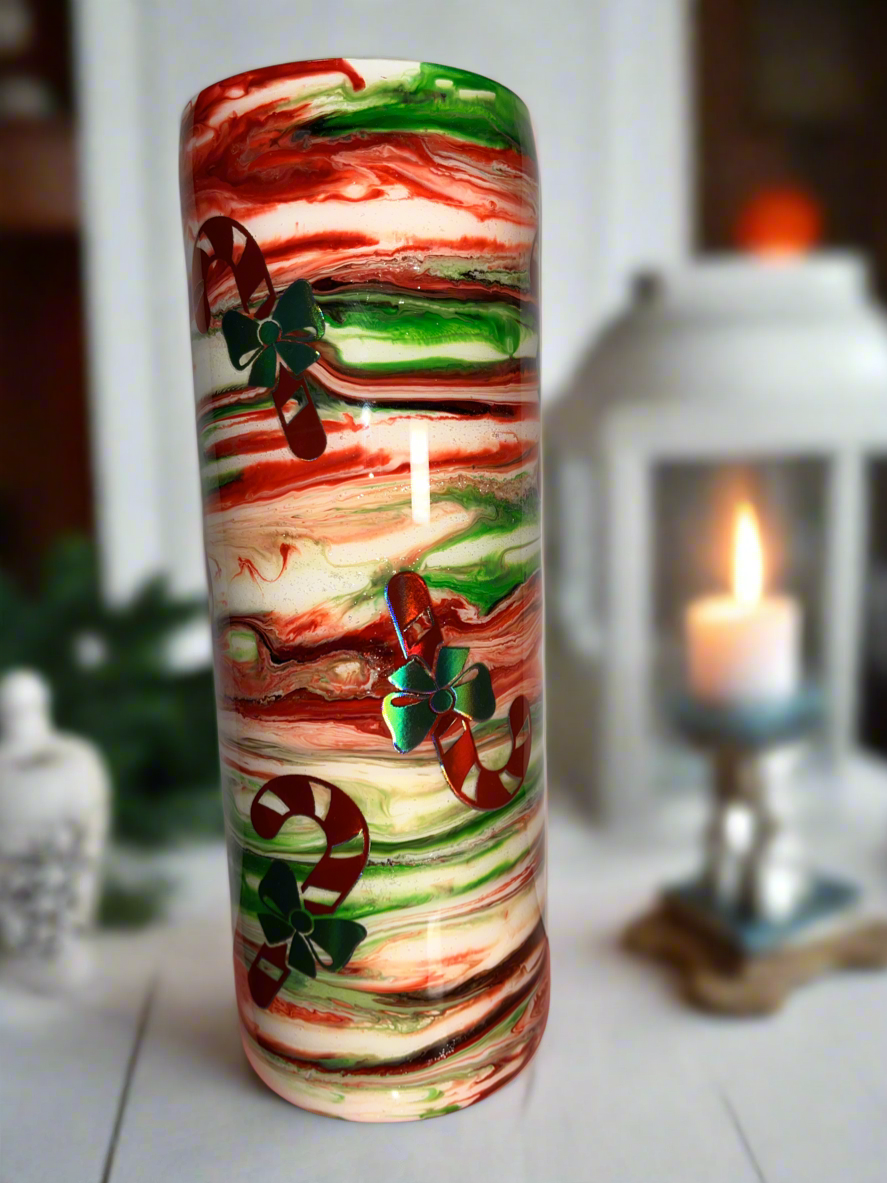 Candy Cane Tumbler